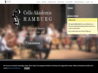 celloakademie-hamburg.de Webseite Vorschau