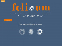 folium-digital.de Webseite Vorschau