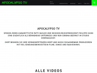 apocalypsotv.ch Webseite Vorschau