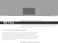 retaility.eu Webseite Vorschau