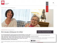 caritas-pflege-wohnen.de Webseite Vorschau
