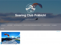 soaringclub.at Webseite Vorschau