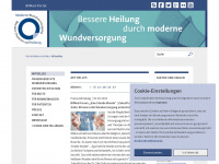 info-wundversorgung.de Webseite Vorschau