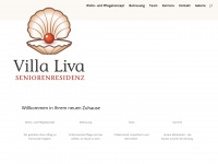 villa-liva.de Webseite Vorschau
