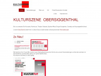 kulturszene-obersiggenthal.ch Webseite Vorschau