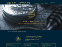 kurt-heydel.de Webseite Vorschau
