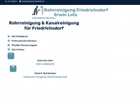 rohrreinigung-friedrichsdorf.de Webseite Vorschau