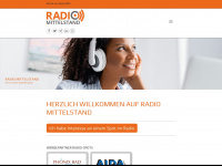 radio-mittelstand.de Webseite Vorschau