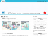 schwimmen-lernen-bamberg.de Webseite Vorschau