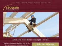 holzbausaegesser.ch Webseite Vorschau