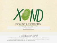 xond.at Webseite Vorschau