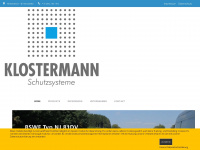 klostermann-schutzsysteme.de Webseite Vorschau