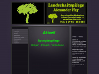 landschaftspflege-hey.de Webseite Vorschau