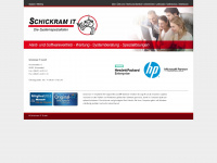 schickram-it.de Webseite Vorschau