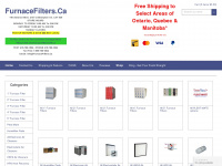 furnacefilters.ca Webseite Vorschau