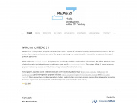 medas21.net Webseite Vorschau