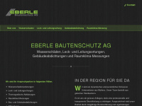 eberle-bautenschutz.ch Webseite Vorschau