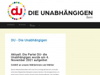 du-bern.ch Webseite Vorschau