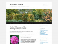 herrenhaus-saritsch.de Webseite Vorschau