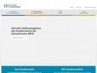 karriere-studienwerk.de Webseite Vorschau