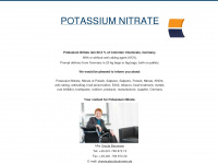 potassium-nitrate.eu Webseite Vorschau