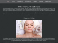 mesotherapie-bayern.de Webseite Vorschau