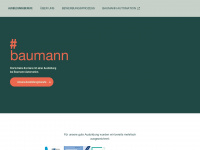 baumann-azubis.com Webseite Vorschau