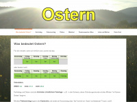 osterfest.ch Webseite Vorschau