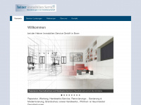 heiner-immobilien-service.de Webseite Vorschau