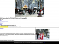 wald-weihnachtsmarkt.de Webseite Vorschau