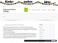 kindersachenboer.se Webseite Vorschau