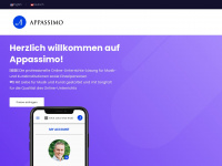appassimo.com Webseite Vorschau