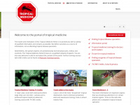 tropen-medizin.de Webseite Vorschau