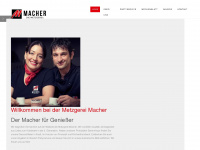 metzgerei-macher.de Webseite Vorschau