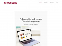 groessers.de Webseite Vorschau