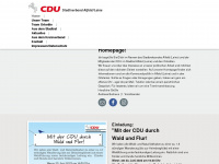 cdu-alfeld-leine.de Webseite Vorschau