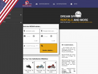 dream-spirits.com Webseite Vorschau
