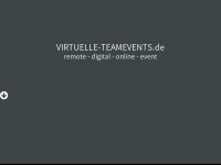 virtuelle-teamevents.de Webseite Vorschau