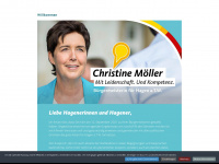 christine-moeller.net Webseite Vorschau