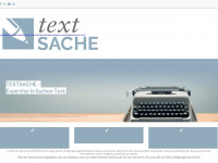 die-textsache.de Thumbnail