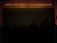 audio-light-media.de Webseite Vorschau