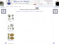 microtonano.com Webseite Vorschau
