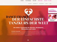 dance-chance.de Webseite Vorschau