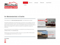 meschede-dach.de Webseite Vorschau