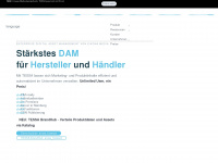 tessa-dam.com Webseite Vorschau