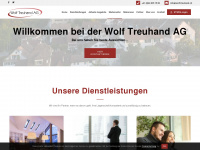 wolf-treuhand.ch Webseite Vorschau