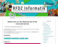 rfdz-informatik.at Webseite Vorschau