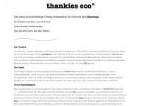 thankies-eco.com Webseite Vorschau