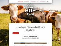 direkthof-allgaeu.de Webseite Vorschau