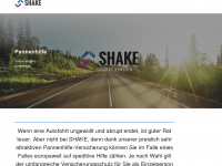shake.ch Webseite Vorschau
